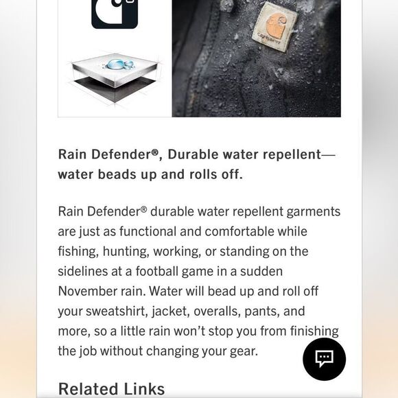 Carhartt RAIN DEFENDER® RELAXED FIT HEAVYWEIGHT SOFTSHELL JACKET - Picture 5 of 13